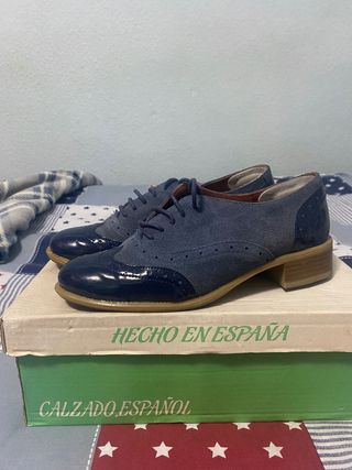 Zapatos mujer azul