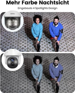 Camara de Vigilancia WiFi Exterior Solar Cámaras