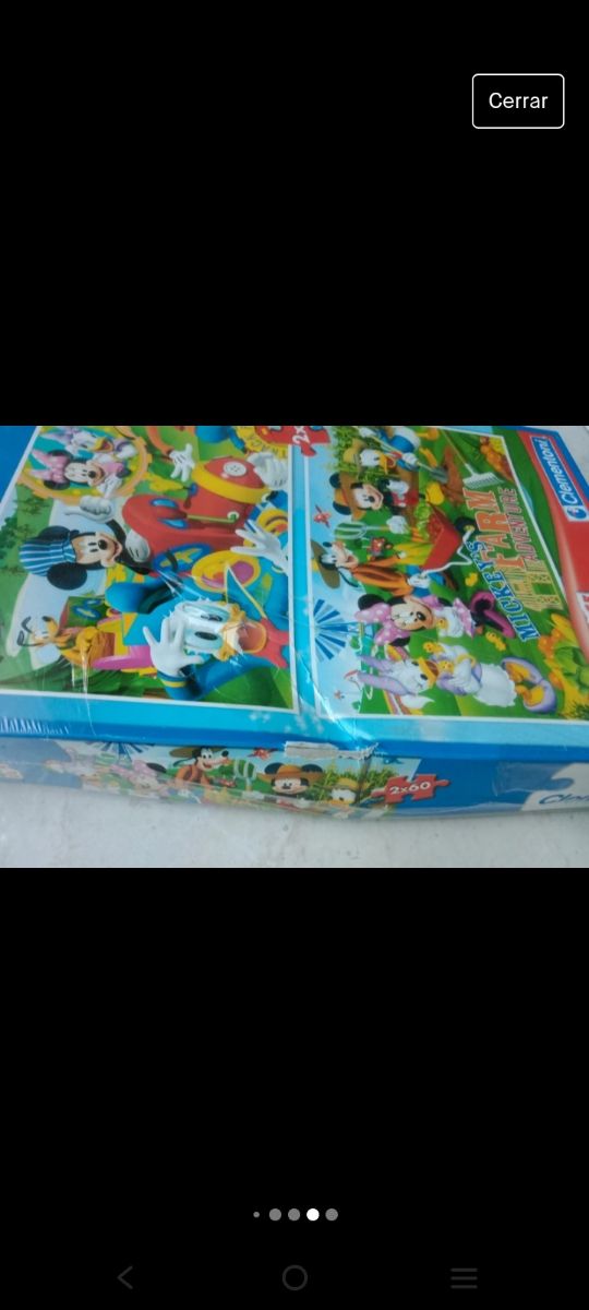 Puzzle de Mickey Mouse nuevo a estrenar