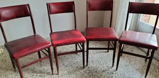 6 Sillas antiguas vintage 