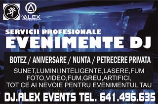 NUNTA BOTEZ PETRECERE DJALEX EVENTS djalex.es