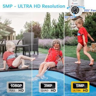 Cámara Vigilancia WiFi exterior