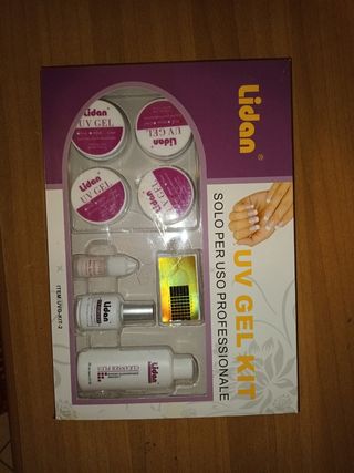 UV GEL KIT(per fare unghie con gel)