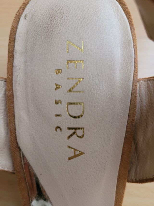 Zapatos ZENDRA (El Corte Ingles) de piel