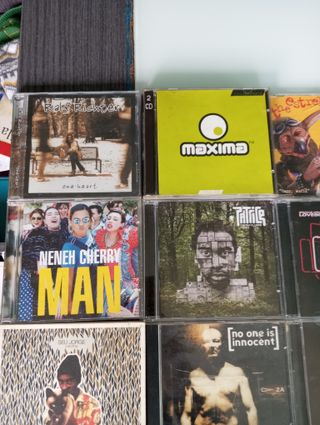 CDs de música 5 euros unidad todo tipo de musica
