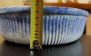 Pirofila in ceramica smaltata da portate