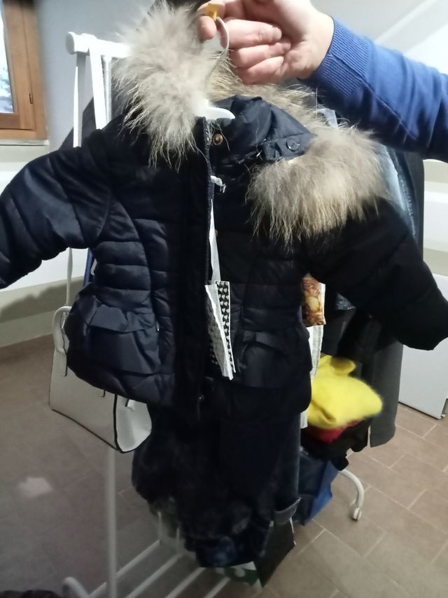 cappottino invernale per bimbi dai 3/6 mesi