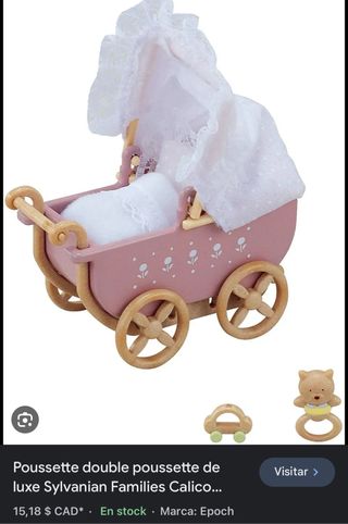 Carrito gemelos sylvanian