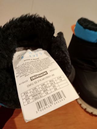 Talla 29 y 32 Botas de nieve Quechua