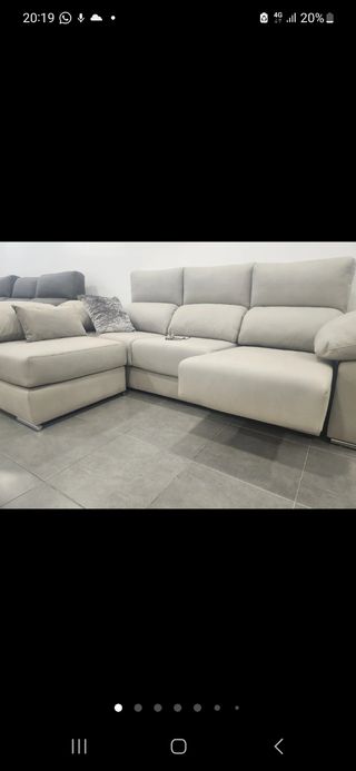 SOFA DE TELAS ANTIMANCHAS CHEI SELONGUE 2