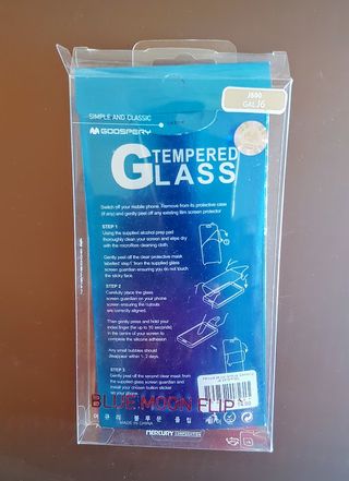 Vidro temperado película proteção ecrã Samsung