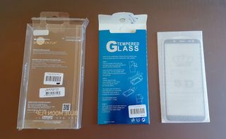 Vidro temperado película proteção ecrã Samsung