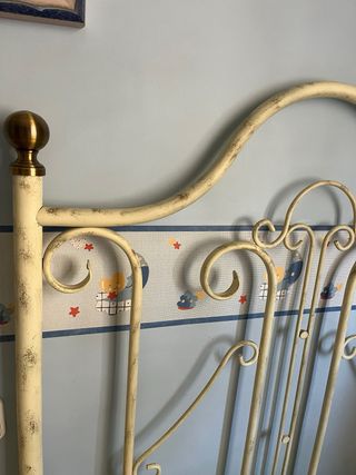 Cabecero forja cama de 90 cm