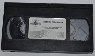 007 LICENCIA PARA MATAR VHS