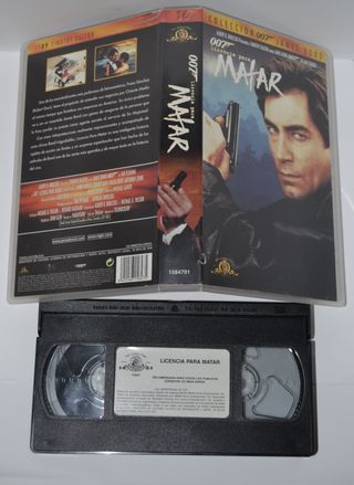 007 LICENCIA PARA MATAR VHS