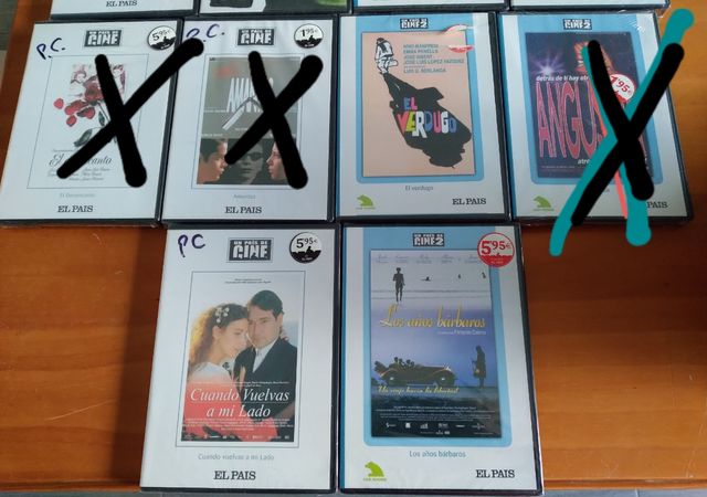 Lote 29películas cine español a 1 €