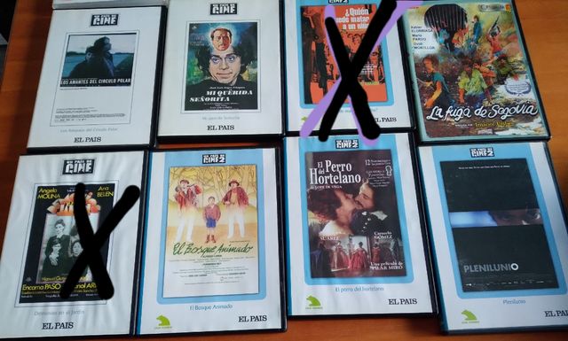 Lote 29películas cine español a 1 €