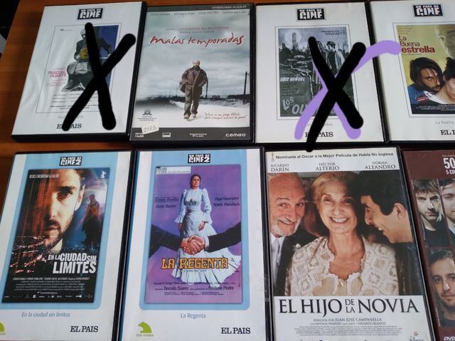 Lote 29películas cine español a 1 €