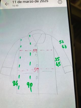 Abrigo de mujer en piel auténtica vuelta