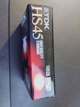 Cinta de vídeo VHS-C TDK HS-45
