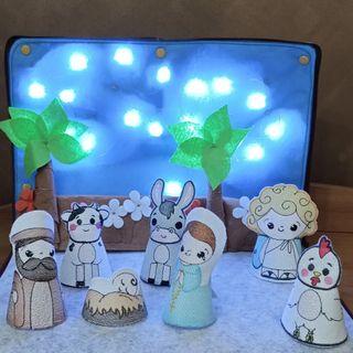 Presepe richiudibile