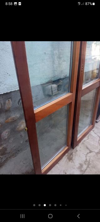 Puertas cerramientodoble cristal climati