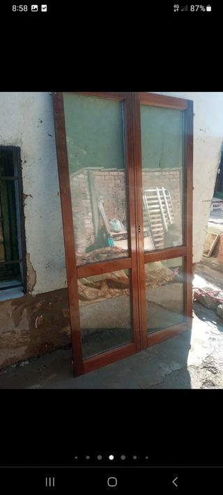 Puertas cerramientodoble cristal climati