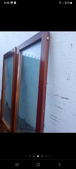 Puertas cerramientodoble cristal climati