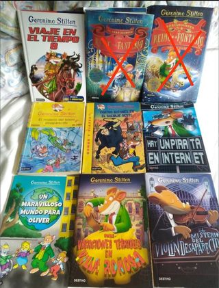 Gerónimo Stilton 7 libros