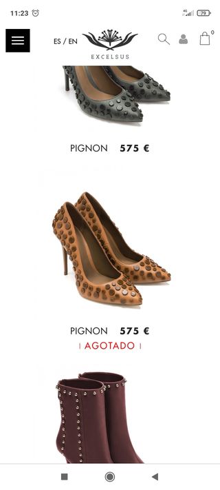 Zapatos Excelsus sin estrenar