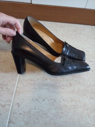 Zapatos tacón piel t. 38