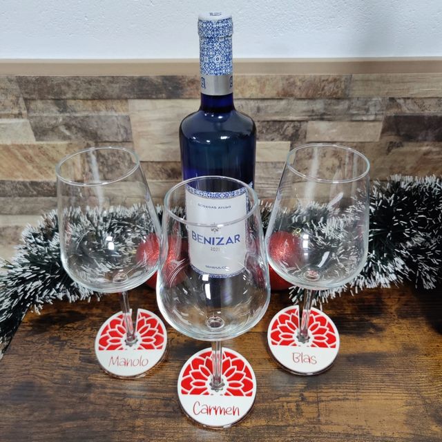 Posa vasos personalizado