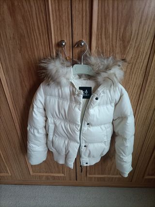 Abrigo plumas niña