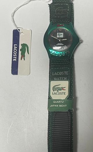 RELOJ VINTAGE LACOSTE