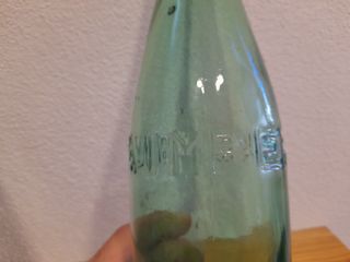 Botella antigua agua imperial 