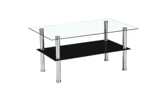 DISPONIBLE MESITA DE CENTRO CRISTAL NUEVA