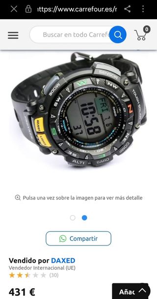 Reloj Casio Pathfinder PAG240