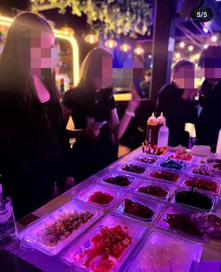 SE VENDE Barra Snaks Bar para Eventos Hecho a mano