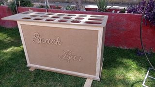 SE VENDE Barra Snaks Bar para Eventos Hecho a mano