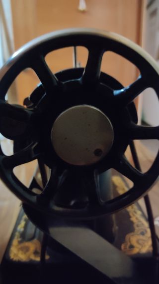 Maquina antigua de coser singer con mueble...