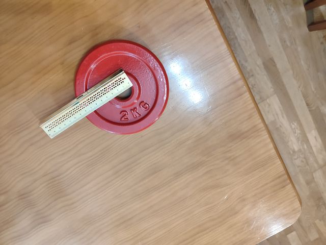 Set de discos mancuernas: 4 x 2 + 4 x 1