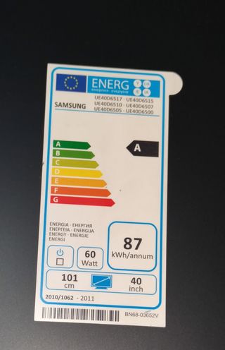 Samsung tv smart UE40D6100