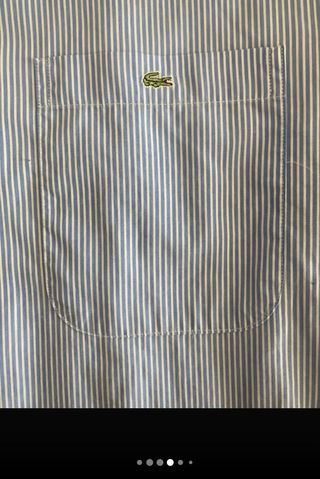 camicia uomo lacoste