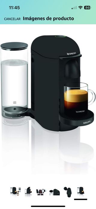 Cafetera Nespresso 70 capsulas regalo