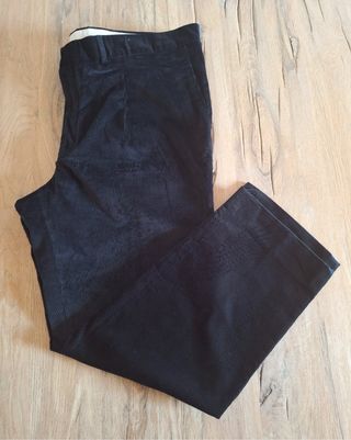 Pantalón de pana Dustin hombre talla 56 azul