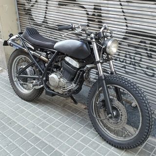 Llantas de radios a medida cafe racer