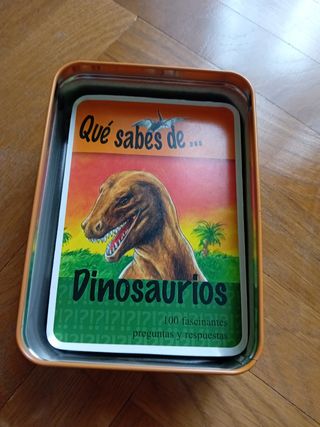 Juego: ¿Qué sabes dinosaurios?