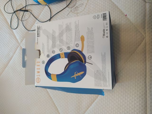 Cascos con cable Nintendo Switch