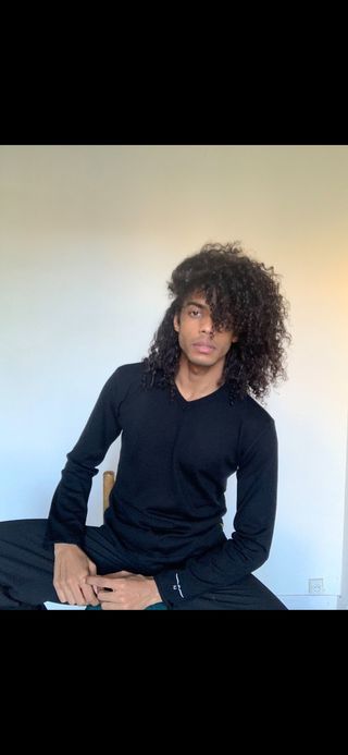 Jersey negro lana Armani