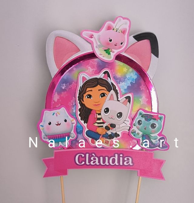 Muñecas La Casa MuÃ±ecas De Gabby Cake Topper La Casa De MuÃ±ecas